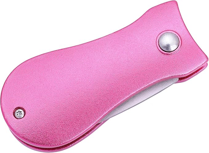 Mile High Life Golf Divot Repair Tool, All Metal Foldable Divot Tool with Pop-up Button & Magnetic Ball Marker