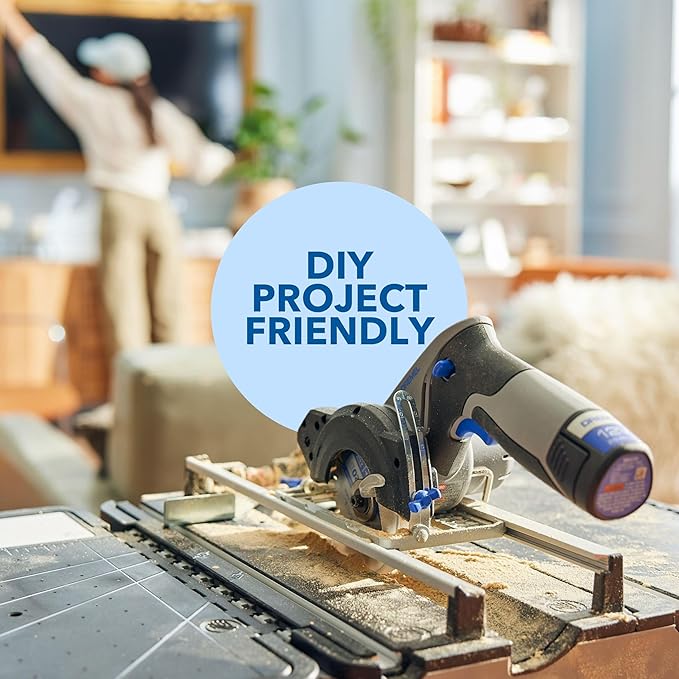 Dremel Blueprint Portable Saw Station with 12V Brushless Compact Circular Saw and Multi-Purpose Cutting Case (CS12V-S1C)