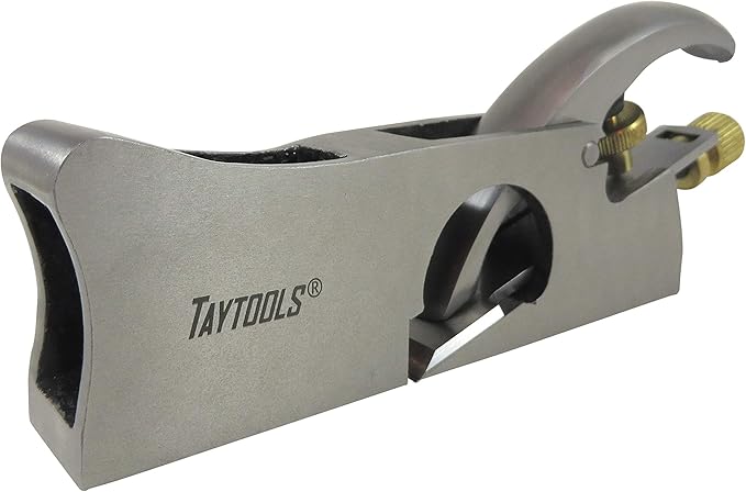 Taytools 469225 3-in-1 Shoulder Plane, Bullnose and Chisel Plane, Ductile Cast Iron, Precision Machined, 1 Inch Wide Blade