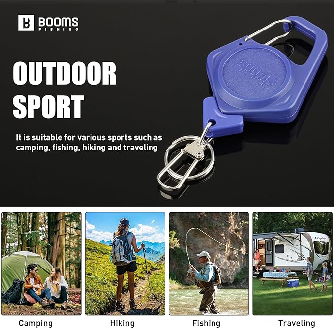 Booms Fishing Braided Line Scissors: Micro-Serrated Stainless Steel Blades Line Cutter - XW01 4.1" Fishing Serrated Shears