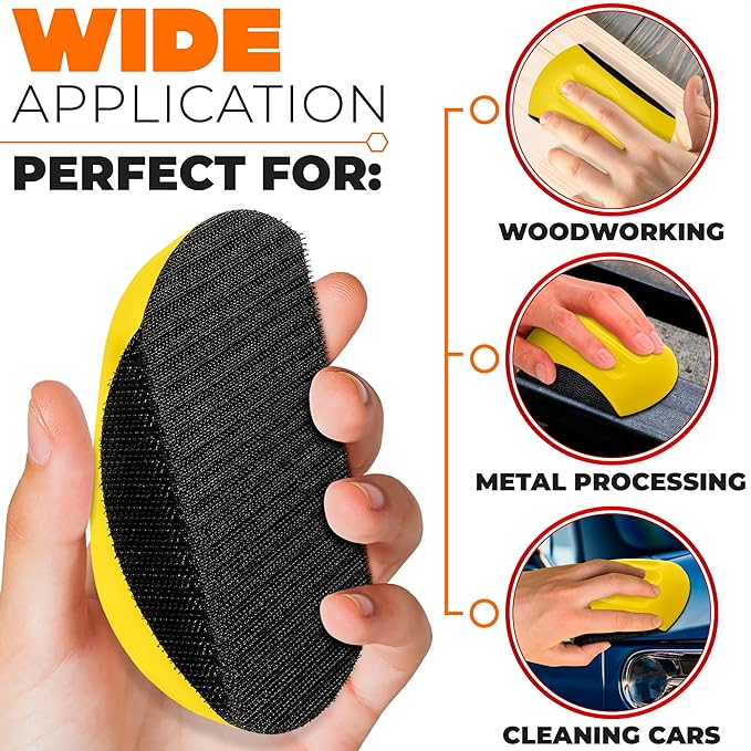 2Pcs Mouse Sanding Blocks for Wood - Mouse Sander Block Auto Body Tools Hand Woodworking Tool Sanding Pads Craftsmen Hand Tools - Autobody Sanding Block for Crafts Woodworking Tools Wood Sander Pads