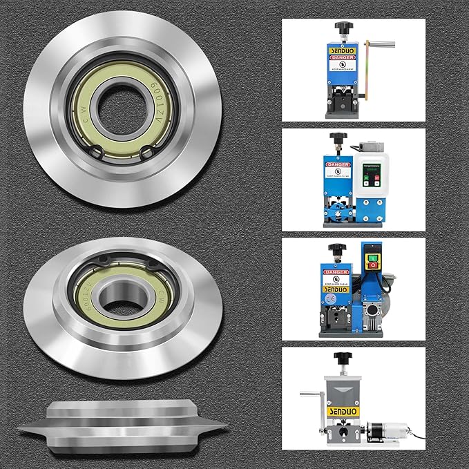 SENDUO Upgraded Replacement Blade,65mn Spring Steel Blade for Copper Wire Stripping Machine Powered Cable Stripper Cutters 1 Piece