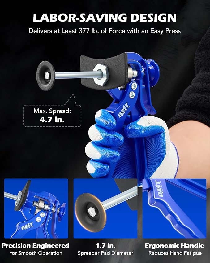 Orion Motor Tech Speedy Brake Caliper Compression Tool, Heavy Duty Caliper Piston Compressor Tool for Brake Pad Replacement, Disc Brake Caliper Tool for Single Piston Dual Piston on Most Cars & Trucks