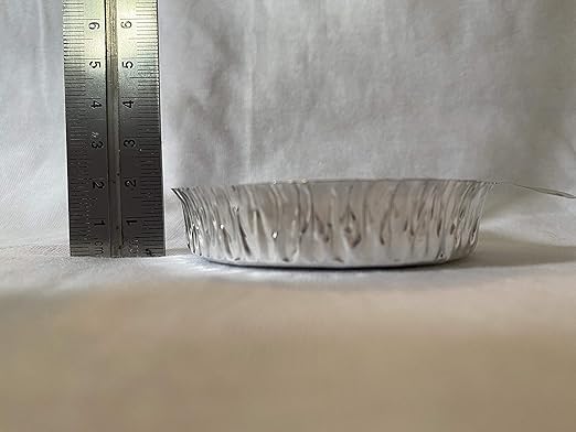 Weighing Boats,W-B70-AL-100, Aluminum, 70mm, Large, with Handle, Pack of 100