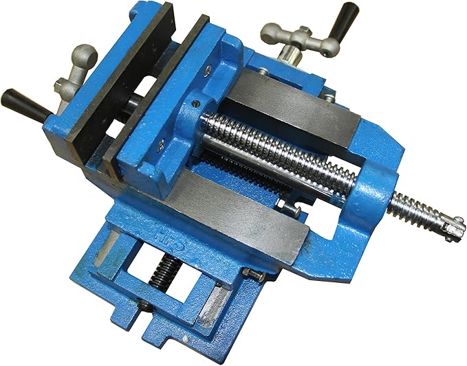 HFS(R) 2 Way 4-Inch Drill Press X-Y Compound Vise Cross Slide Mill