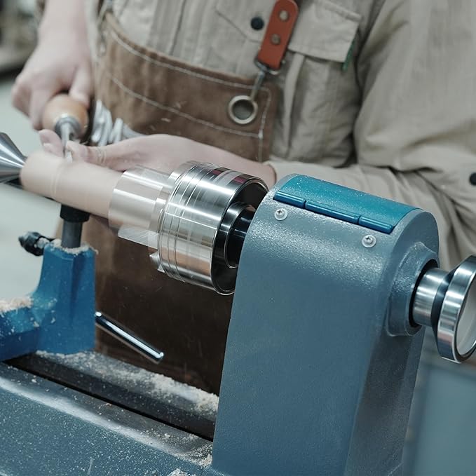 BMT-J6034 Pen Blank Jaws for Woodturning Lathe Chucks, V-grooves of the two jaws hold blanks securely, Compatible with Super NOVA 2, G3.