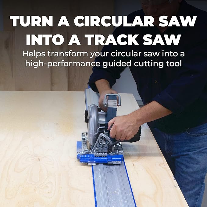 Kreg KMA2750 Accu-Cut Expansion Pack - For Circular Saw Track - Compatible with Accu-Cut (KMA2700) - Track Guide Rail - Woodworking Tools