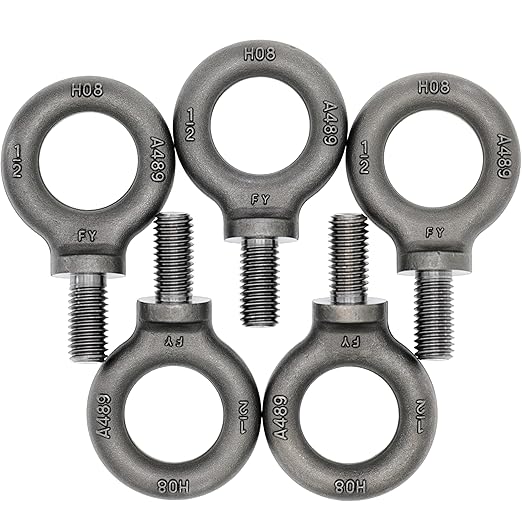 5 Pcs Lifting Shoulder Eye Bolts 1/2"-13 X 1