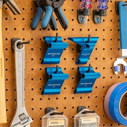 90째 Saddle Square - Anodized Aluminum Positioning Squares for Woodworking Tasks - Angle Clamps for Straight & Mitered Cuts - Easy Use Woodworking Hand Tools to Quickly Draw Accurate Layout Lines