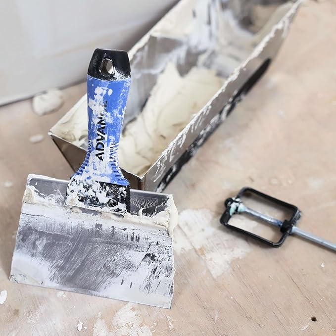 Ultimate Drywall Finishing Kit - Stainless Steel I Advance Equipment MFG Co. I Professional Quality I Mud Pan, Drywall Knife,Pail Scoop I Model 35631 I 100+ Years Family Owned USA Made