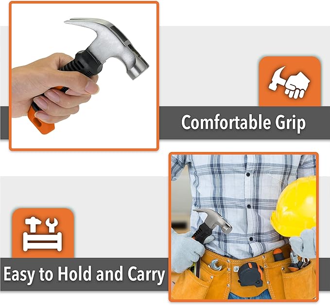 Mr. Pen- Nail Hammer, 8oz, Hammers Tools, Small Hammer for Women
