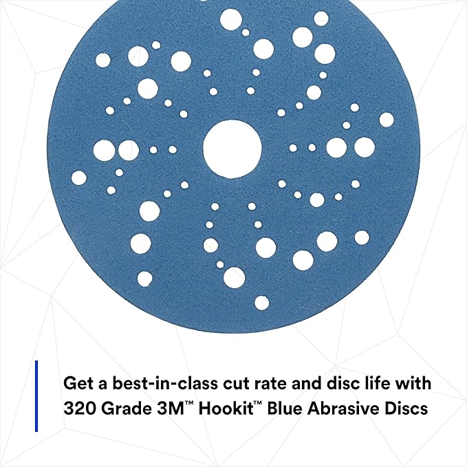3M 36187 Roll Hookit Blue 2.75X13 80