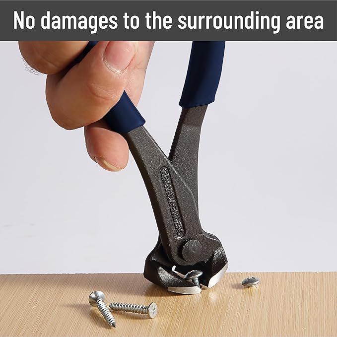 Bates- Nail Puller, Navy Blue, Nail Remover Tool, Cutting Pliers, Carpenter Tools, Staple Puller, Nail Puller Tool, End Cutting Pliers, Nail Pliers, Nail Pulling, Nail Puller Pliers, Nippers Tool