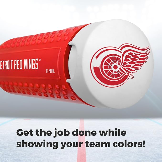 MEGAPRO짰 NHL짰 Team Edition Multi-bit Screwdriver | Officially Licensed NHL짰 Gear | Durable, Ergonomic, Pro-Grade Screwdriver (Detroit Red Wings짰)