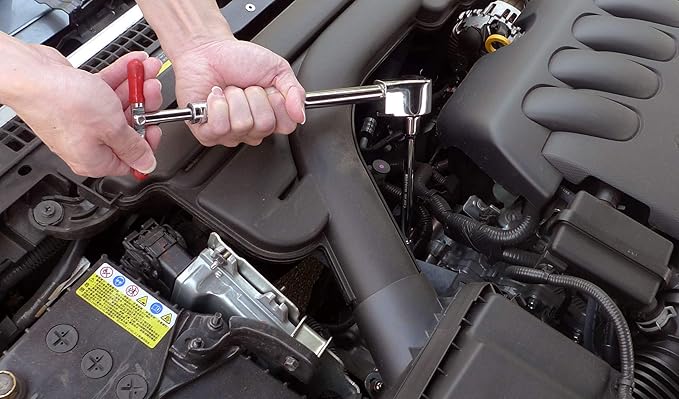 Sidewinder QUALCONNECT® Professional 3/8 inch Drive Reversing Ratchet Speedy Wrench w/Knurled Handle w/U.S. patent no.4907476
