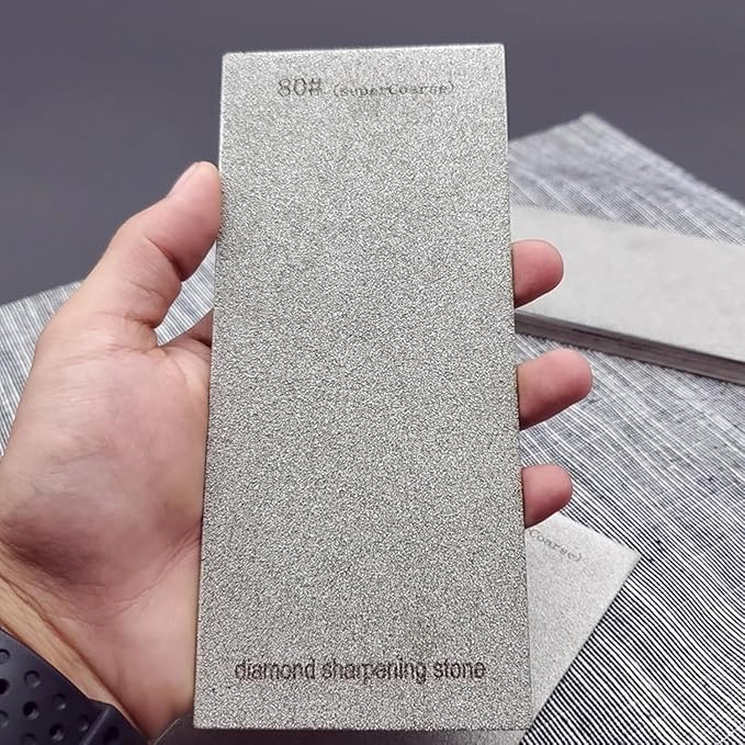 Diamond Sharpening Stone Set,Diamond Lapping Plate Coarse/Medium/Fine Grit Sharpener, Honing Whetstone for Kitchen, Sharpening Dull (150+240+400+600+800+1000+1200+1500+2000+3000)