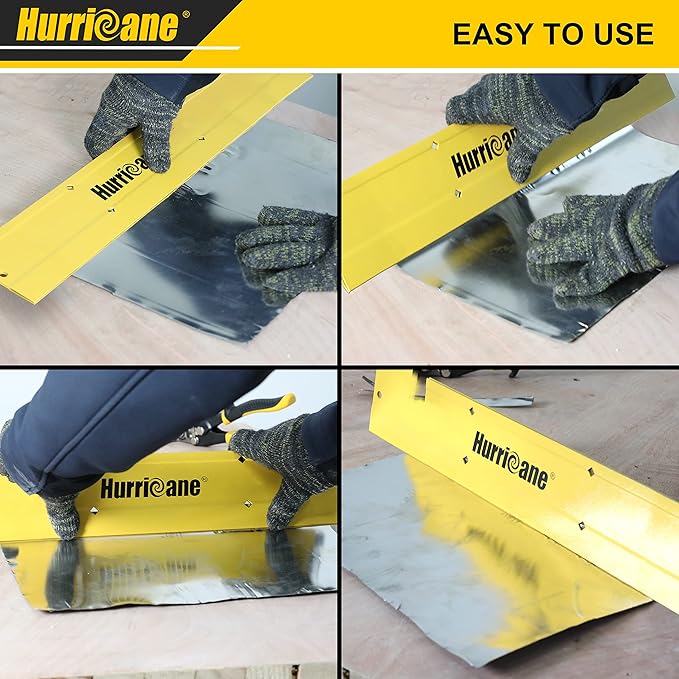 HURRICANE 24 Inch Folding Tool, Sheet Metal Bending Tool for HVAC, Bending and Forming Metal