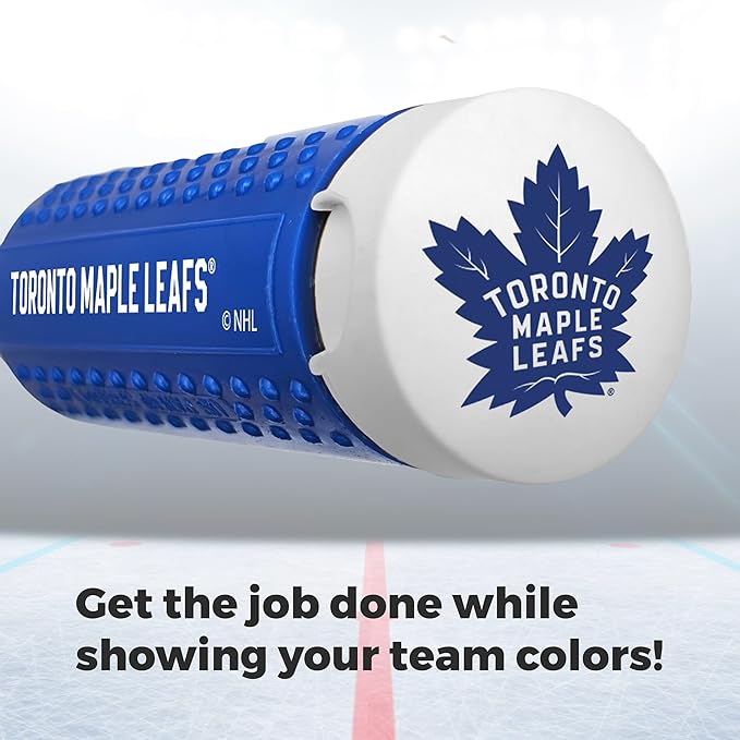 MEGAPRO짰 NHL짰 Team Edition Multi-bit Screwdriver | Officially Licensed NHL짰 Gear | Durable, Ergonomic, Pro-Grade Screwdriver (Toronto Maple Leafs짰)