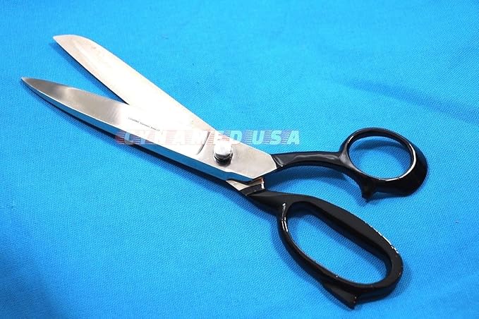 Premium Professional 12-Inch Heavy Duty Fabric Scissors ??Industrial Strength Stainless Steel Tailor Shears for Leather, Sewing, Dressmaking, Home, Office, and Artistic Use