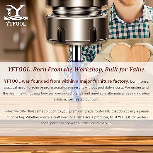 1/2 Shank Spiral Upcut Router Bit with Nano Blue Coating Carbide Extra Long 4" OVL Two Flute Up Cut Router Bit for Wood MDF Aluminum Carving CNC Endmill 1/2 Cut Diameter, 2" CL