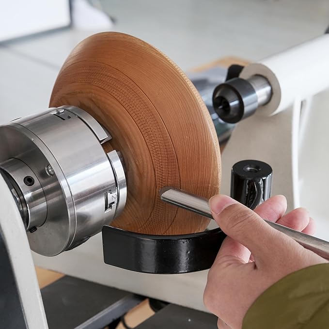 Small Bowl rest for Wood Lathe Tool Rest with 5.2" Diameter Curve, M10x1.5 Thread