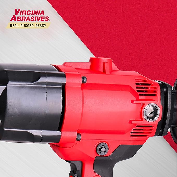 Virginia Abrasives 433-22000 1pc Automatic Clutch Variable Speed Core Drill - Premium Concrete Core Drill Machine for Wall/Brick, Handheld Tool for Efficient Drilling, Power Tool for Pros and DIYers
