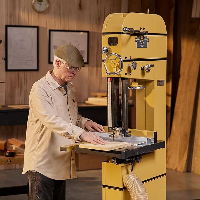 Powermatic ArmorGlide 15-Inch Woodworking Bandsaw, 3 HP, 230V 1Ph (Model PM1500T)