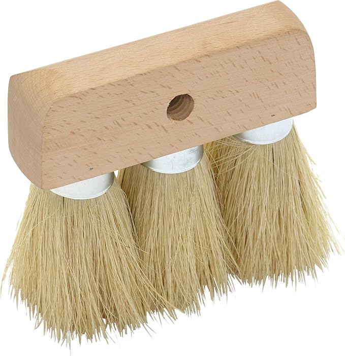 MARSHALLTOWN 3 Bristle Tampico Masonry Brush, Masonry and Concrete Finshing Tool, KB3