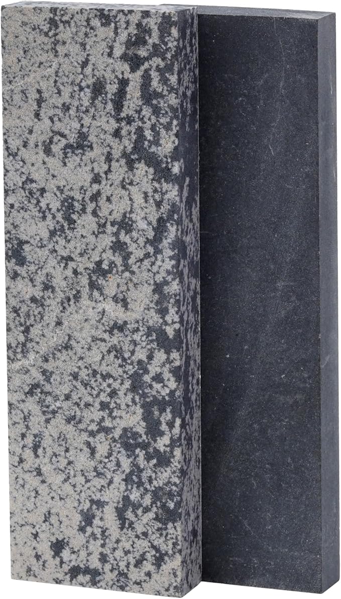 COUNCIL TOOL Deluxe Honing Kit - Two Stone Sharpening Kit with Hard/Soft Grit & Honing Oil, Made in the USA - 80-DHK