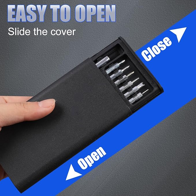 25 in 1 Precision Screwdriver Set, Mini Professional Repair Tool Kit, Super Durable Screwdriver Fits for Watch, Laptop, Eyeglasses, Computer, Electronic, Camera