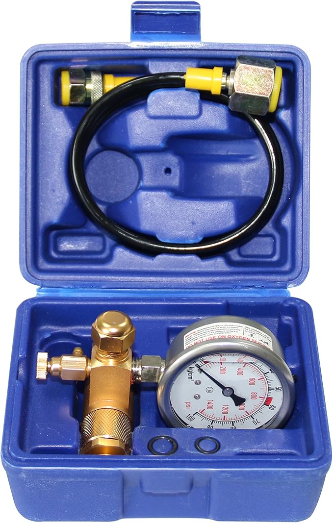 XZT JY03 Hydraulic Breaker Hammer, Nitrogen Gas Charging kit, Nitrogen Gas Pressure Test Tools