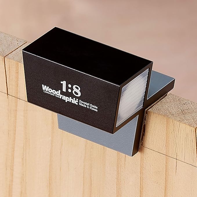 Dovetail Saw Guide Set ??1:6 & 1:8 Magnetic CNC Layout Tool for Precise Hand-Cut Woodworking Joints ??Joinery Angle Marker for Soft & Hard Wood Applications