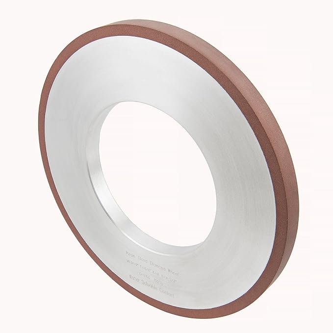 MaxTool Dia 12" 1A1 Diamond Plain Wheel Abrasive Grinding Wheel Thick 3/4" Resin Bond; NDR1A1D12T19X6G18