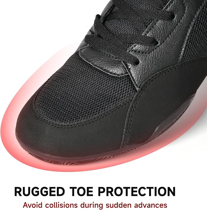 ZVC Wrestling Shoes Men Boxing Shoes for Fighting Shoes Powerlifting Bodybuilding Boots Footwear