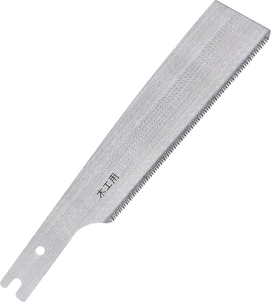 KAKURI Mini Japanese Pull Saw 4.3" - Kataba Single Edge Handsaw for Woodworking, Laminated Wood Cutting, DIY, Hobby - Made in Japan, Replacement Blade (1 pc)