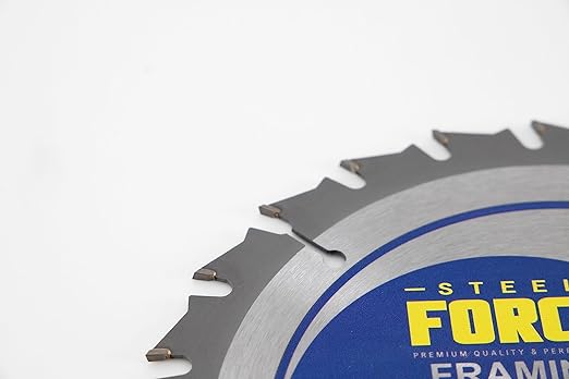 Steel Force WC7224 7-1/4 Inch 24T with 5/8 Inch Arbor TCT Circular Saw Blade for Wood Cutting (24T)