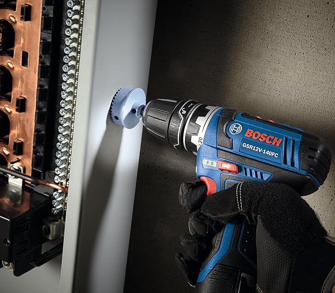 Bosch GSR12V-140FCB22 12V Max Drill/Driver with 5-In-1 Flexiclick® System and (2) 2.0 Ah Batteries