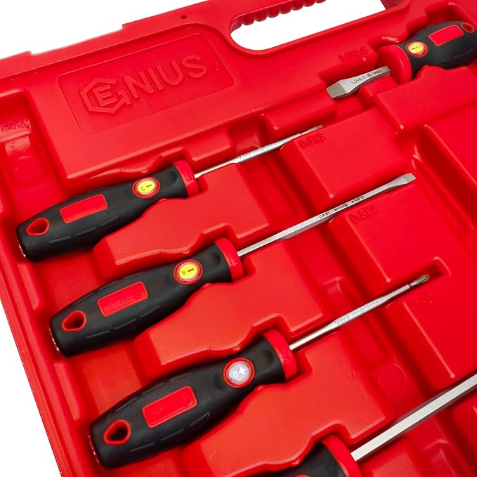 Genius Tools 20 Piece Combination Screwdriver Set TR-520PZ