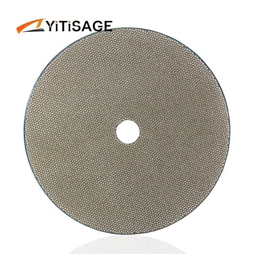 7 Inch Electroplated Diamond Grinding/Polishing Pads Sanding Granite Concrete Glass Metal Stone Grinding Disc(grit 60-1pc)