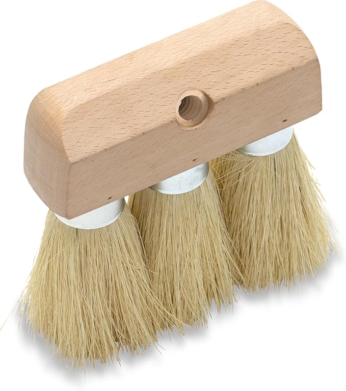 MARSHALLTOWN 3 Bristle Tampico Masonry Brush, Masonry and Concrete Finshing Tool, KB3