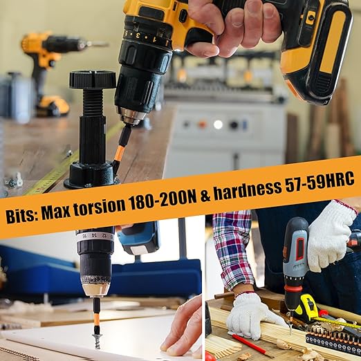 Mulwark 2" Torx Bits Set, 14 Pieces (T5?밫40) ??Premium S2 Steel Security Torx Socket Bits with Magnetic Holder, Ideal for Christmas Gifting