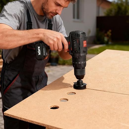 KATA 20PCS Hole Saw Kit, Hole Saw Set with 3/4"-6"(19-152mm) Saw Blades, Hole Saws Drill Bits Hole Cutter Kits with Storage Case, Holesaw Cutting for Soft Wood, Plywood, Drywall, PVC