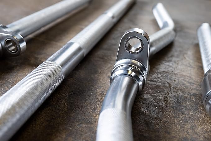 Body-Solid Home Gym Tools Aluminum Curl Bar Attachment