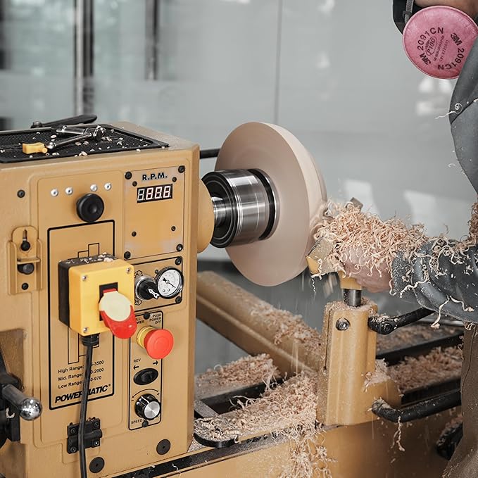 4.5" 4 Jaw Self-Centering Woodlathe Chuck, Thread 1-1/4"x8TPI, Dovetail Jaws, Wood Screw, Thread Adaptor, Nylon Washers, Chuck Key, T Handle Allen Key for Woodturning Lathe