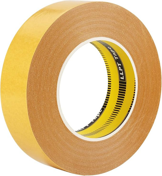 LLPT Double Sided Tape for Woodworking Template and CNC Removable Residue Free 108 Feet Multiple Sizes (WT258)