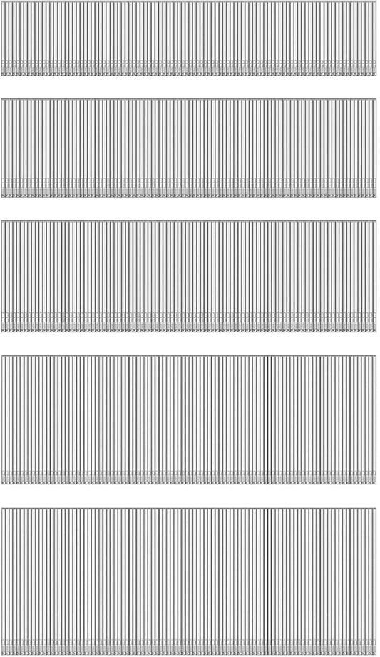 HW HAMWOO 18 Gauge 304 Stainless Steel Brad Nails,18 GA Nail Gun Nails Assorted, Suitable for Most Brand of 18 Gauge Pneumatic and Electric Brad Nailer(2",1-3/4",1-1/2",1-1/4",1")