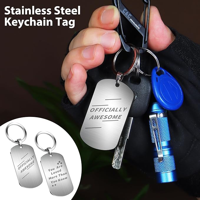 Multitools Gift Set ?쒵OVE YOU?? Gift for Husband Him 14-in-1 Multi-tool Pliers & Folding Knife Set with Keychain Tag, 3-Piece EDC Kit for Camping - Premium Gifting Box for Valentines Day, Birthday