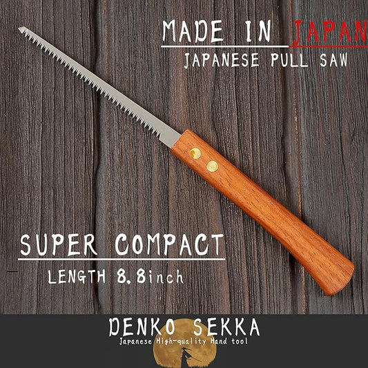 Woodworking Detail Trim Saw, Japanese Pull Saw for Craftsmanship, Narrow Blade