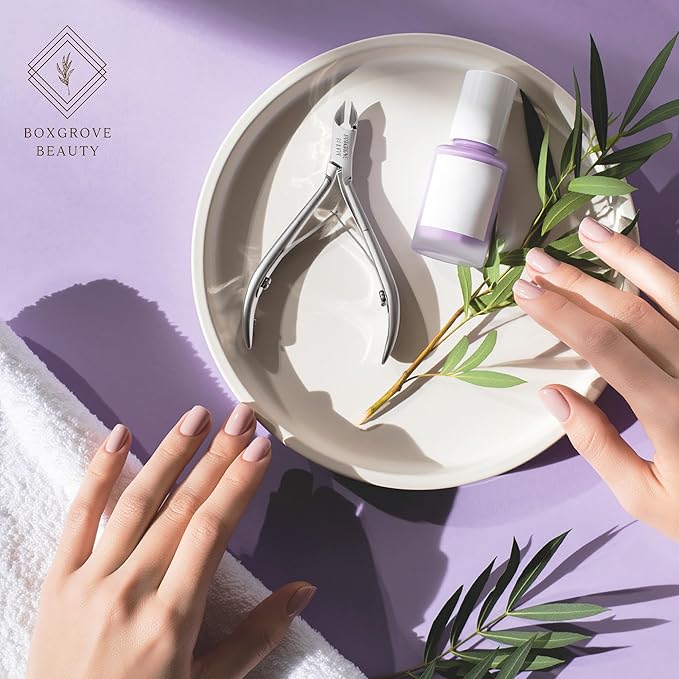 Professional Cuticle Cutter Trimmer Manicure Tools with Double Spring??Perfect Nail Care Tool for Manicure & Pedicure Beauty at Home/Spa/Saloon