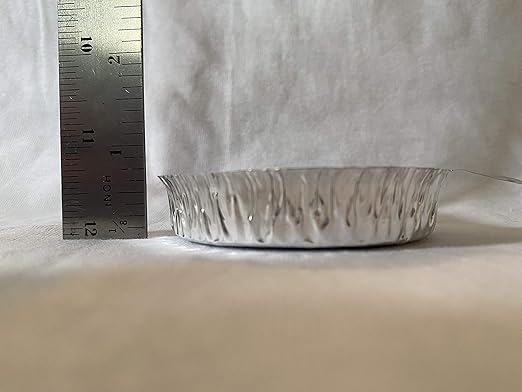 Weighing Boats,W-B70-AL-100, Aluminum, 70mm, Large, with Handle, Pack of 100